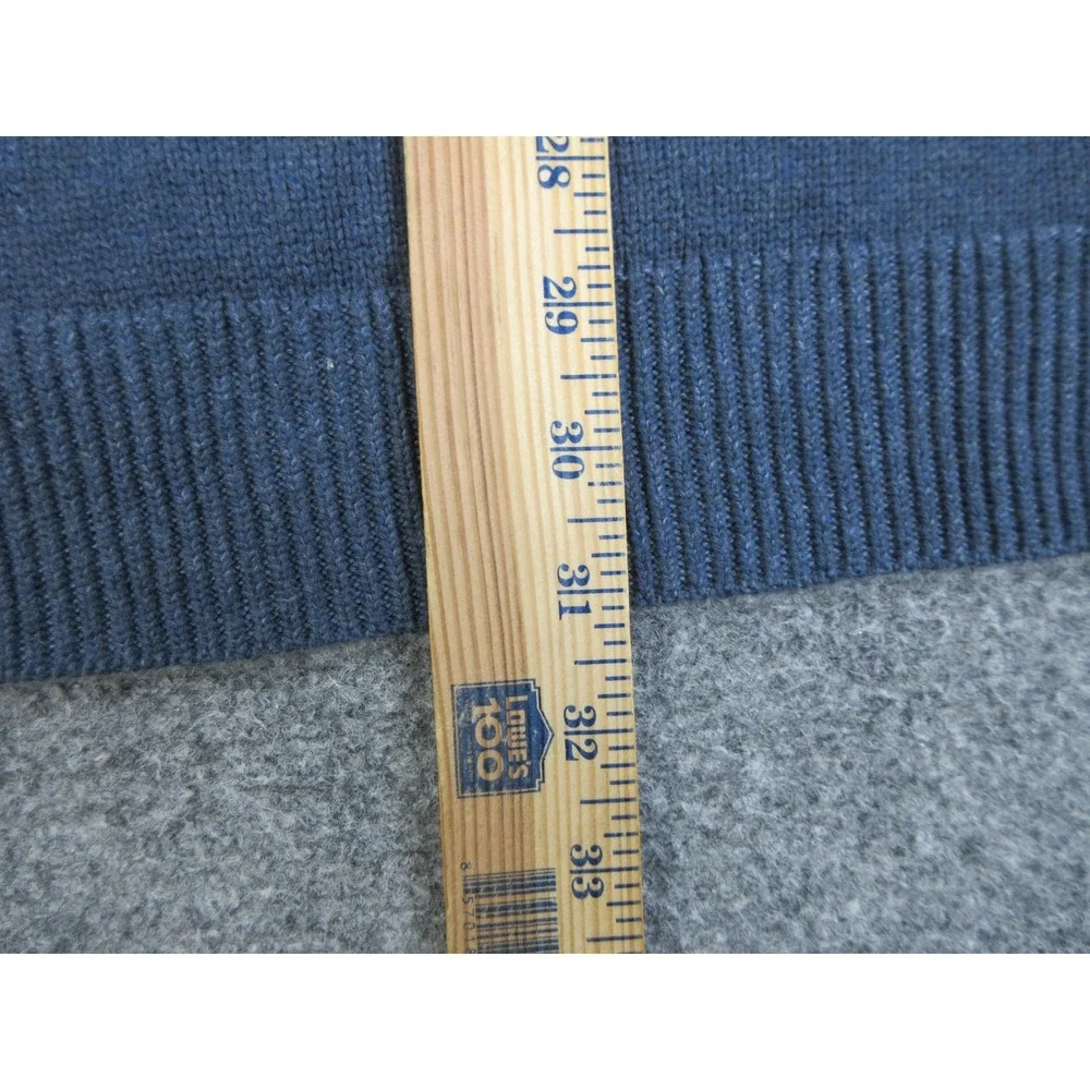Polo Ralph Lauren Sweater Mens 2XL Blue Cotton Knit Pullover Casual